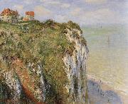 Claude Monet Cliffs near Dieppe oil on canvas